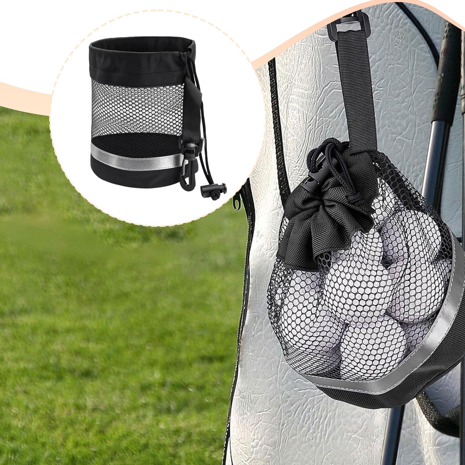 Golf Equipment Store - Golf Ball Bag with Reflective Strip
