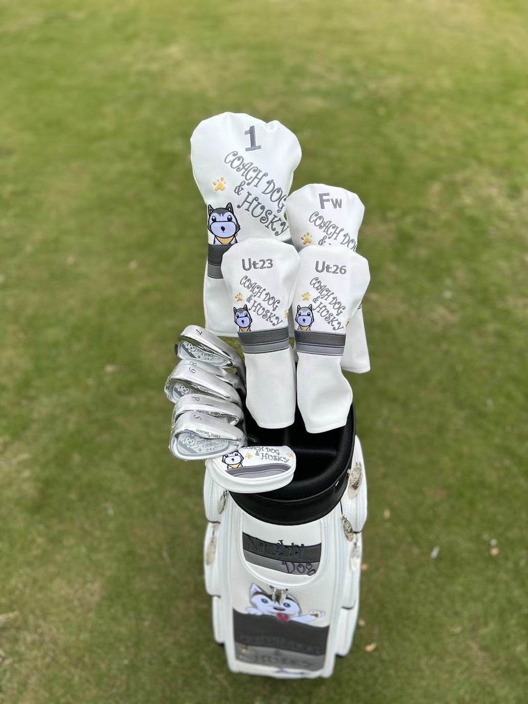 Happy dog ​​cartoon image golf - Golf Equipment Images บทวิจารณ์และราคา