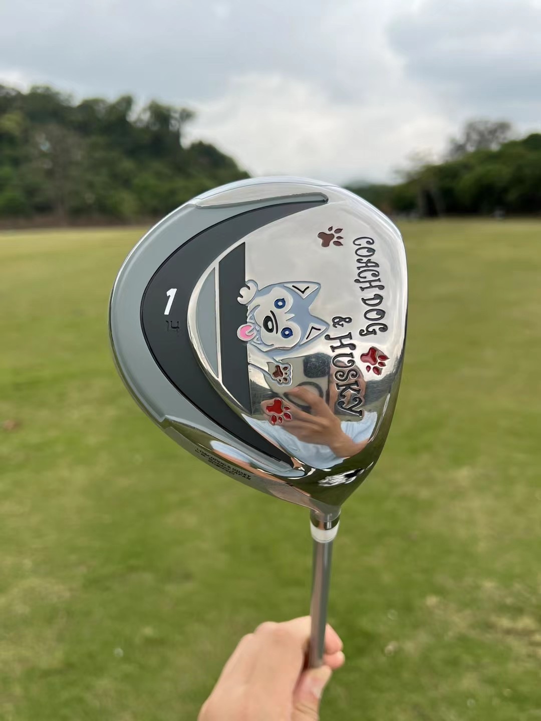 Happy dog ​​cartoon image golf - Golf Equipment Images บทวิจารณ์และราคา