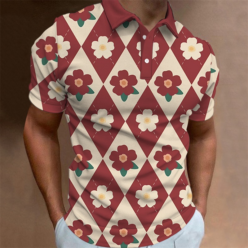 Men's Polo Shirt Summer Casual - Golf Equipment Rental บทวิจารณ์และราคา
