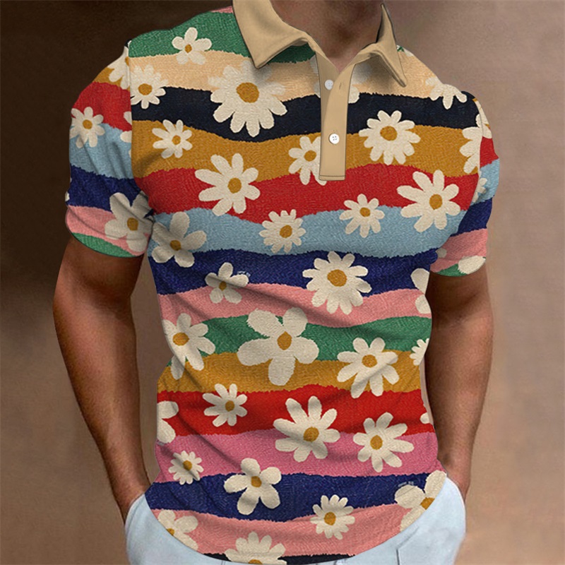 Men's Polo Shirt Summer Casual - Golf Equipment Rental บทวิจารณ์และราคา