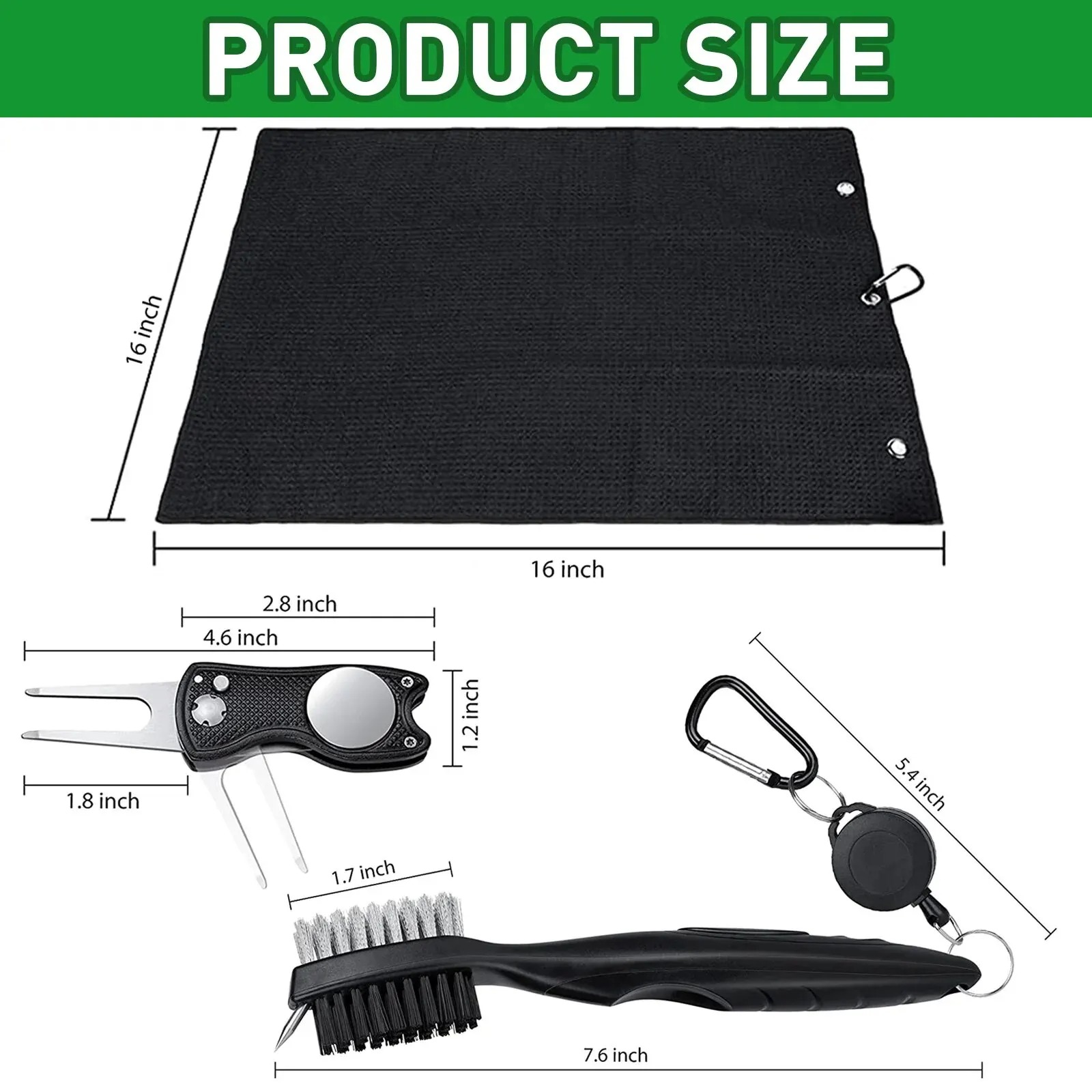 Golf Club Brush and Towel Clea - Golf Equipment Rental บทวิจารณ์และราคา