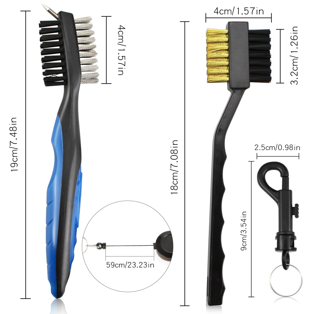 2Pcs/Set Golf Club Brush Golf  - Golf Equipment Rental บทวิจารณ์และราคา