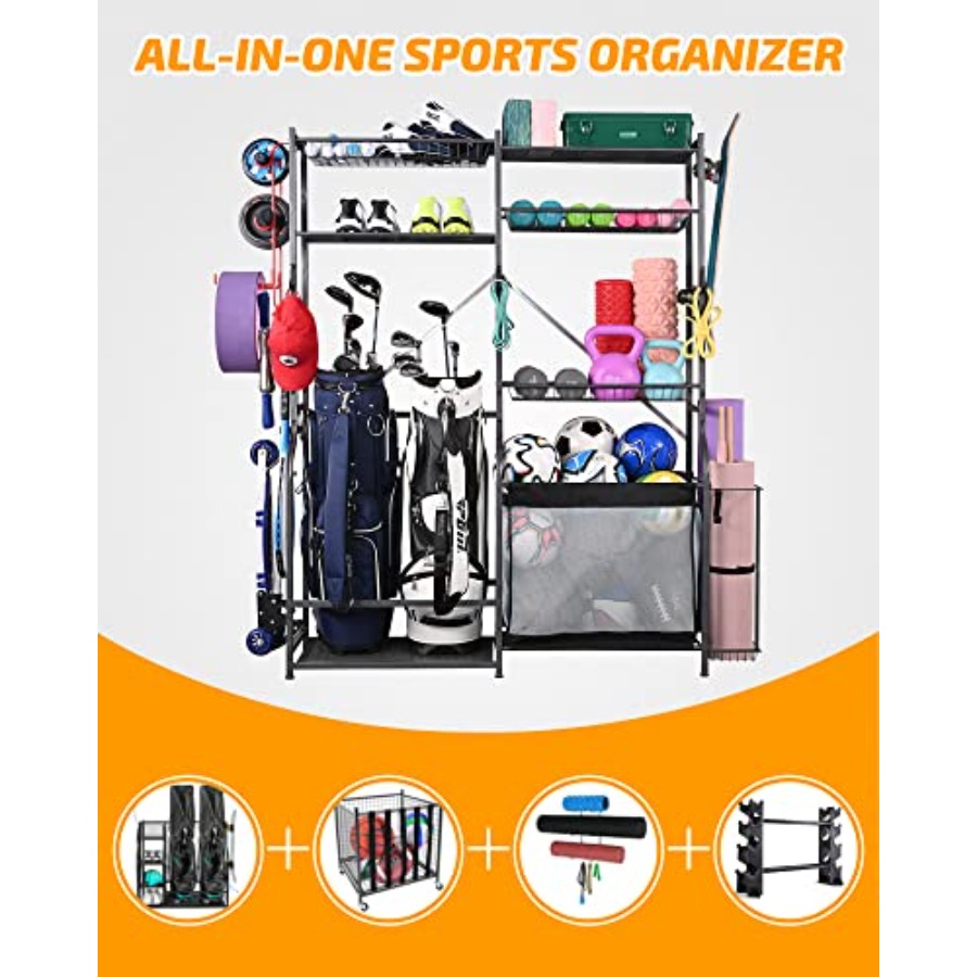 Extra Large Golf Storage Ball  - Golf Equipment Garage Storage บทวิจารณ์และราคา