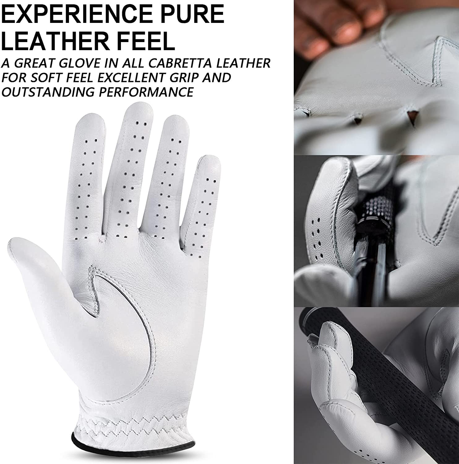 Left Right Hand Golf Gloves Me - Golf Glove Cadet บทวิจารณ์และราคา