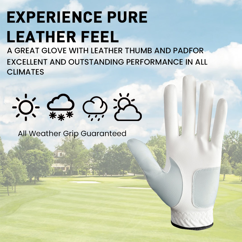 Golf Gloves Men 3pcs/6pcs All  - Golf Glove Cadet บทวิจารณ์และราคา
