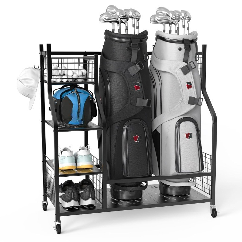 Golf Bag Storage Rack, Club Di - Golf Equipment Manufacturers บทวิจารณ์และราคา