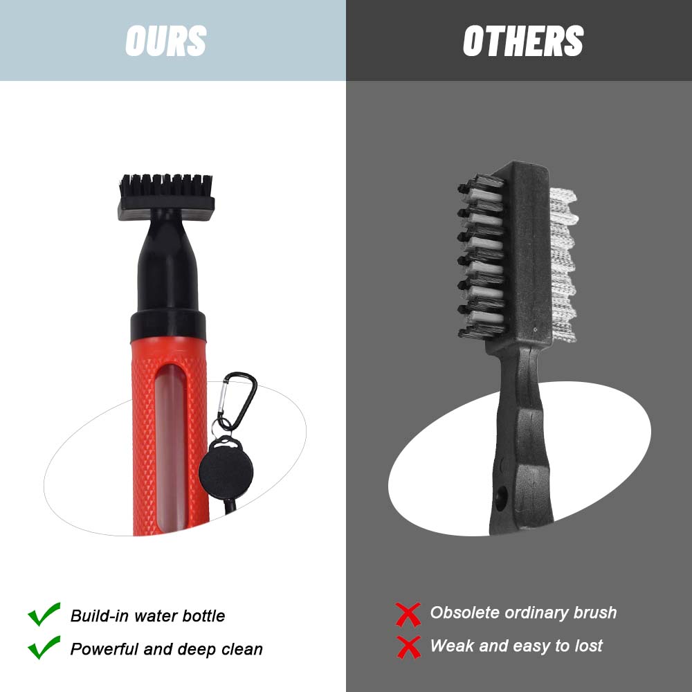 Golf club cleaning brush with  - Golf Equipment Rental บทวิจารณ์และราคา