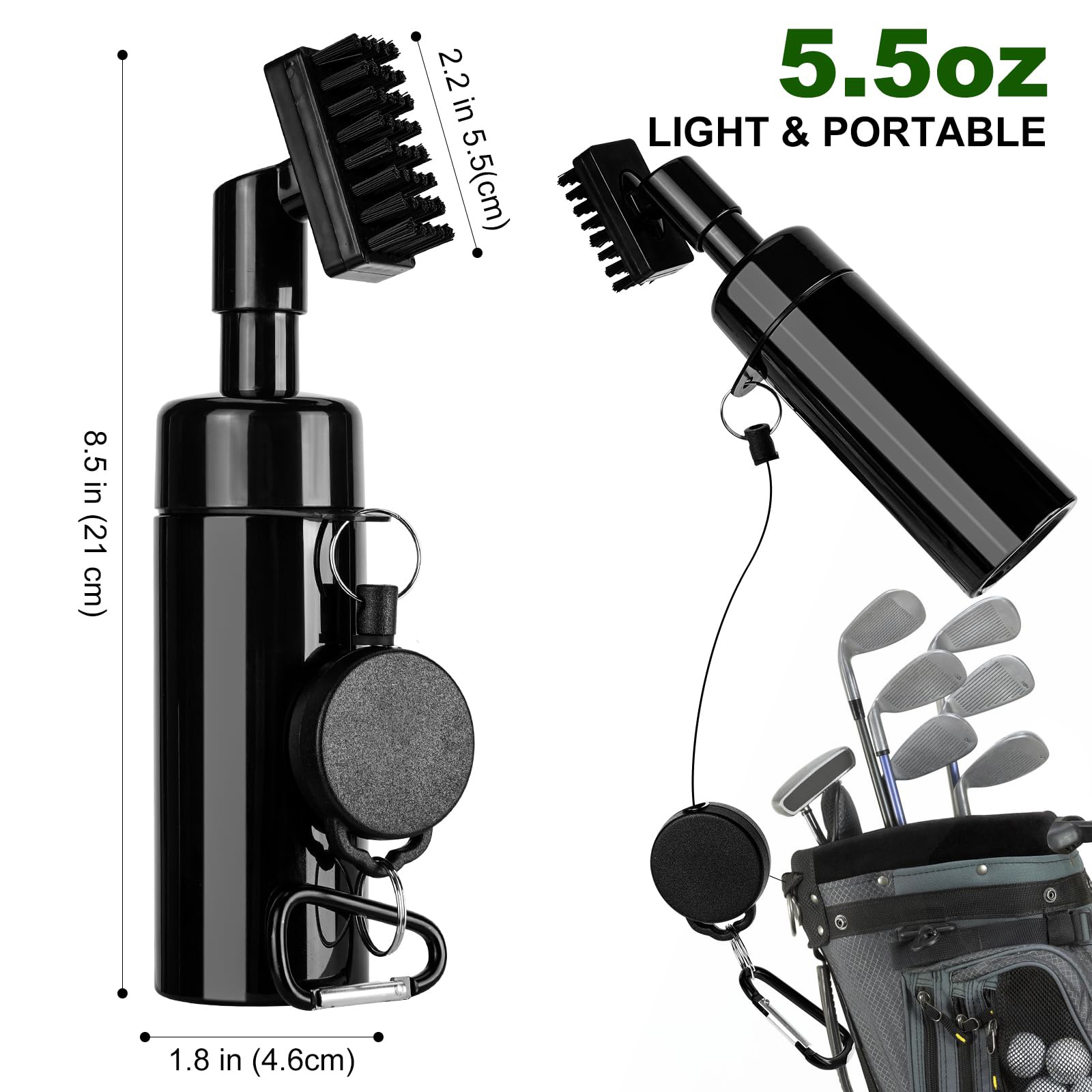 Golf Club Head Cleaning Brush, - Golf Equipment Rental บทวิจารณ์และราคา