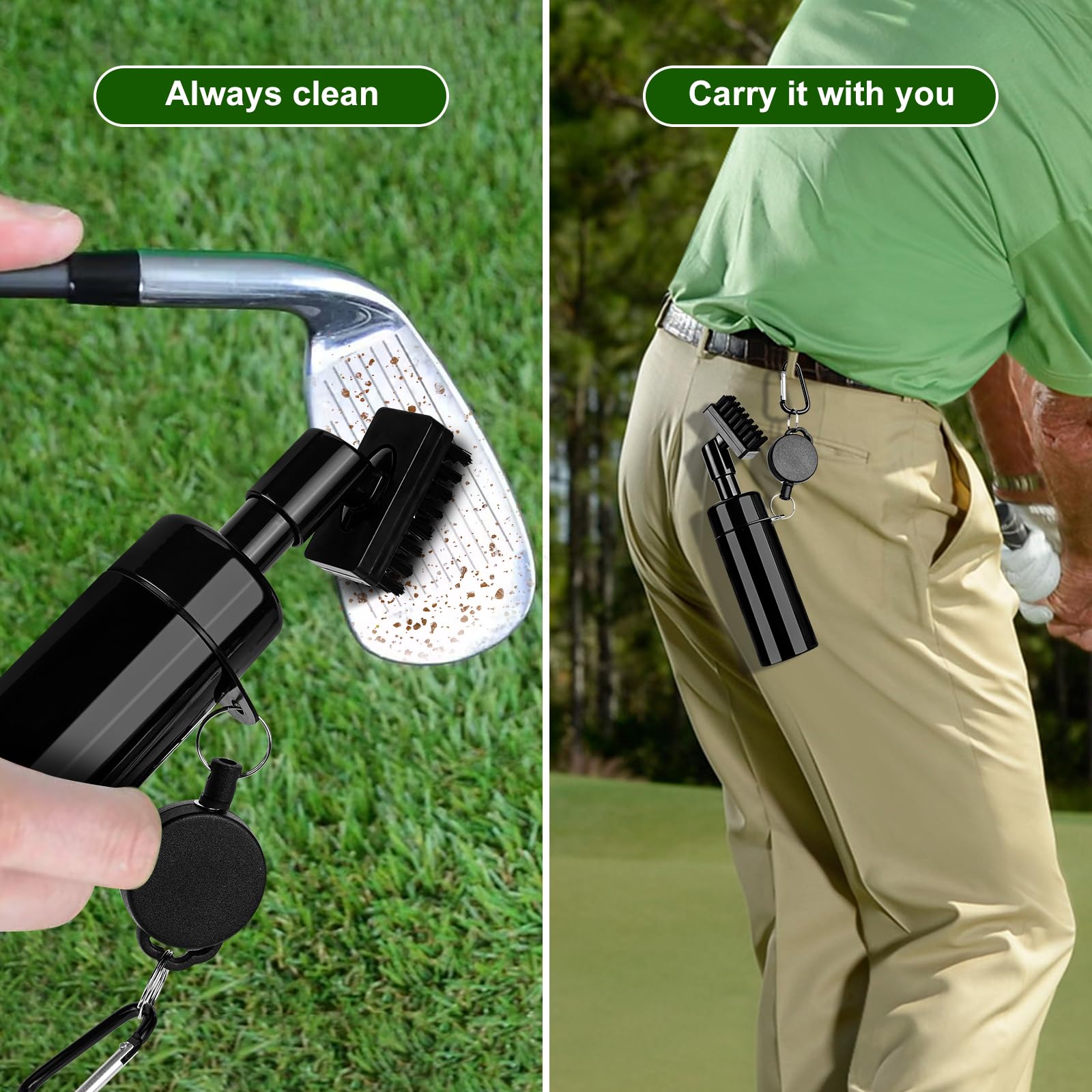 Golf Club Head Cleaning Brush, - Golf Equipment Rental บทวิจารณ์และราคา